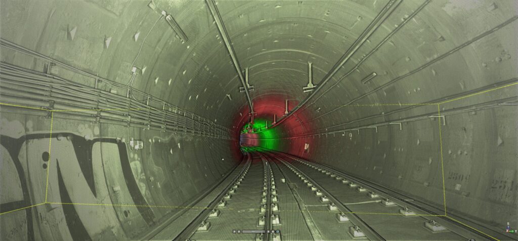 2-TUNEL Escaneo escala colores